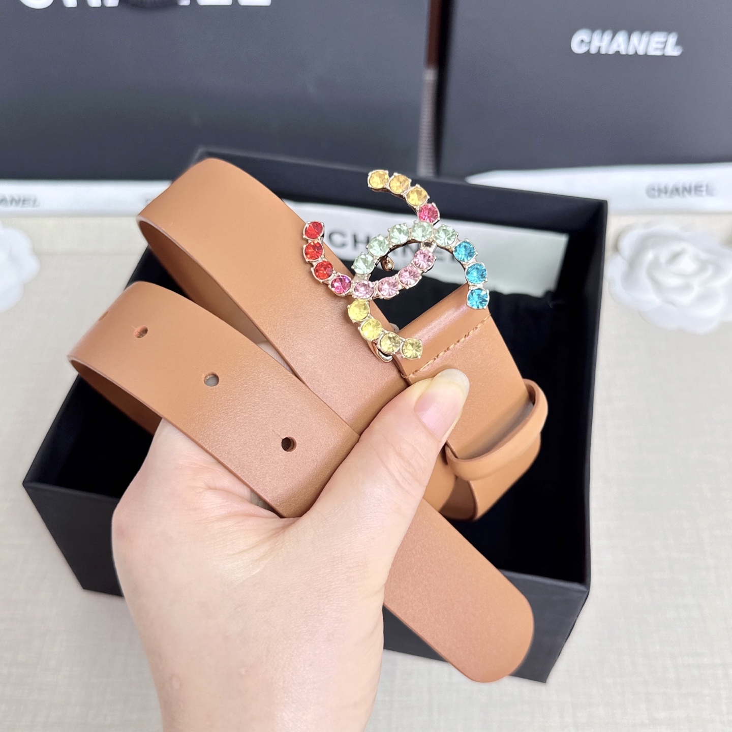 💥💥💥CHANEL3.0cm香奈儿腰带，头层牛皮，长度：75.80.85.90.95.100.105.欧