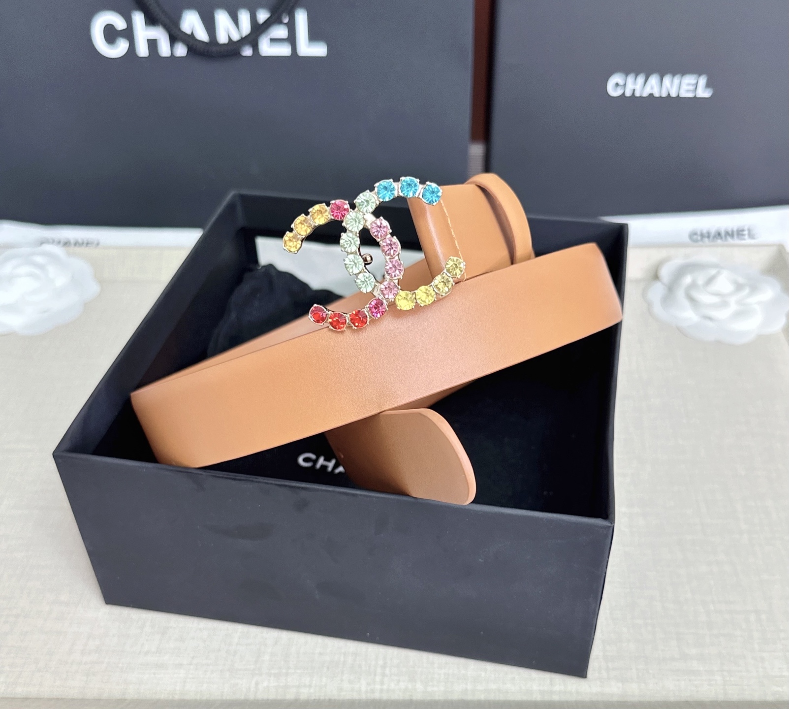 💥💥💥CHANEL3.0cm香奈儿腰带，头层牛皮，长度：75.80.85.90.95.100.105.欧