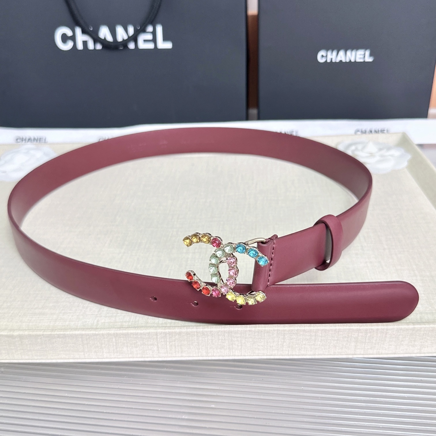 💥💥💥CHANEL3.0cm香奈儿腰带，头层牛皮，长度：75.80.85.90.95.100.105.欧
