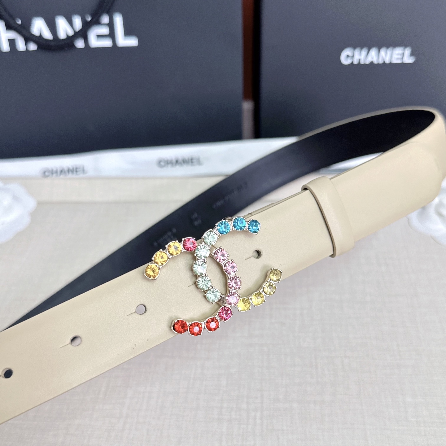 💥💥💥CHANEL3.0cm香奈儿腰带，头层牛皮，长度：75.80.85.90.95.100.105.欧