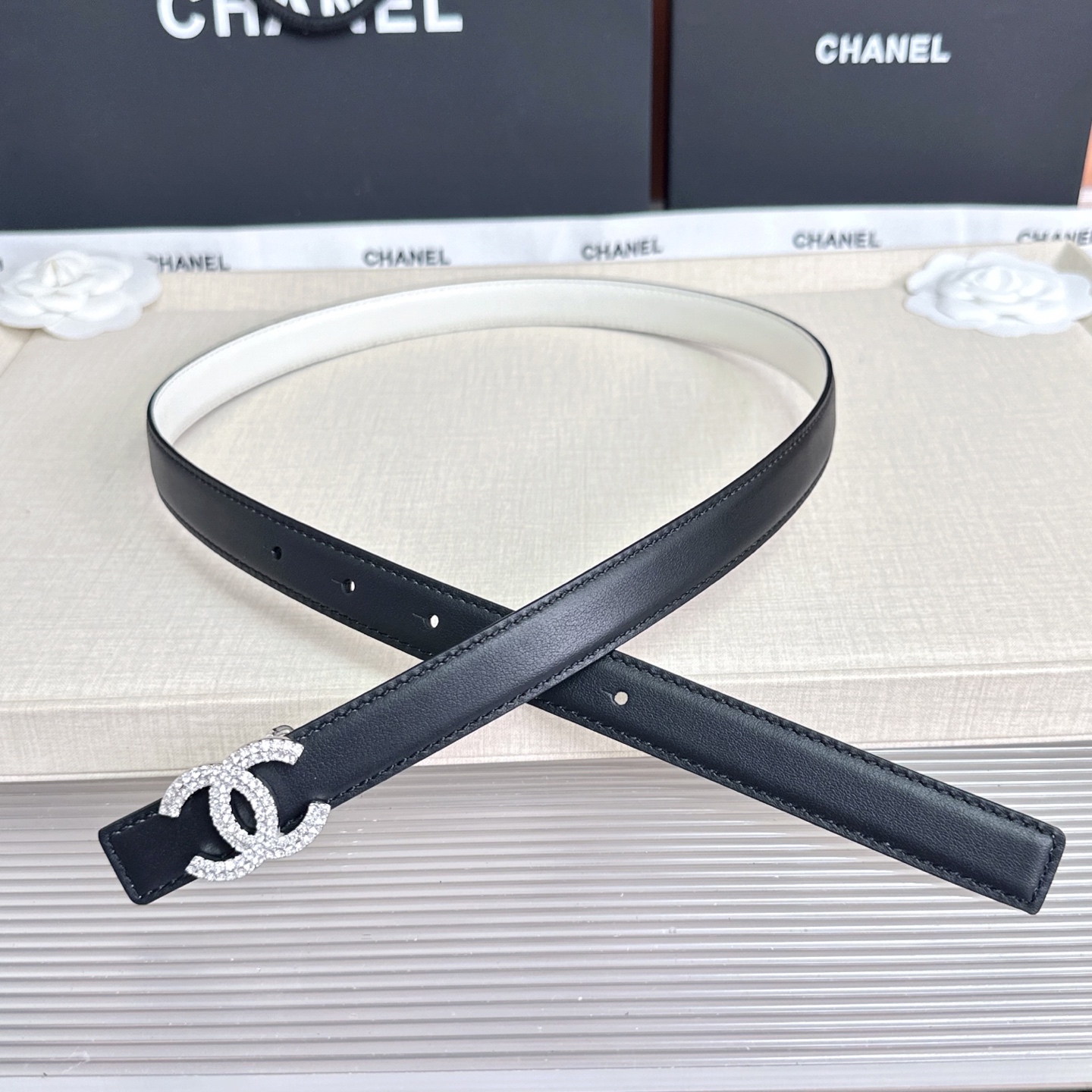 💥💥💥CHANEL2.0cm香奈儿腰带，头层牛皮，长度：75.80.85.90.95.100.欧，