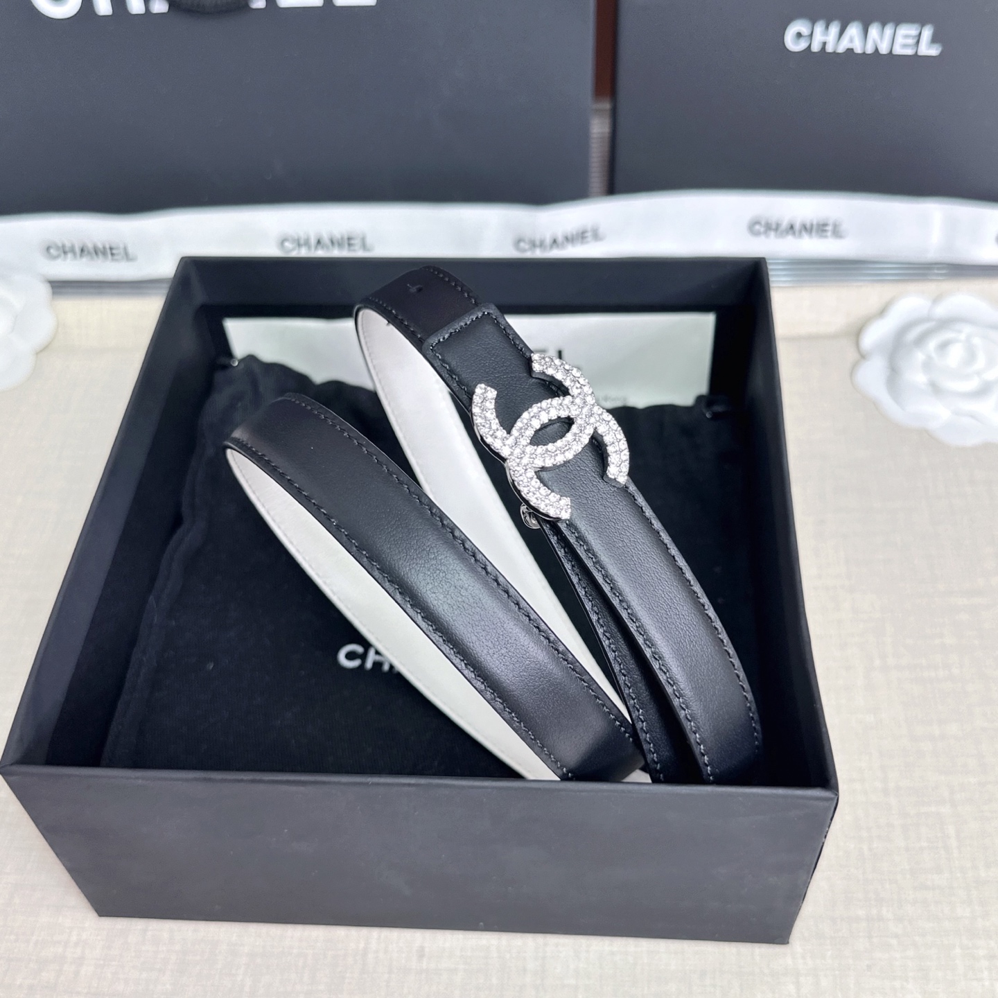 💥💥💥CHANEL2.0cm香奈儿腰带，头层牛皮，长度：75.80.85.90.95.100.欧，