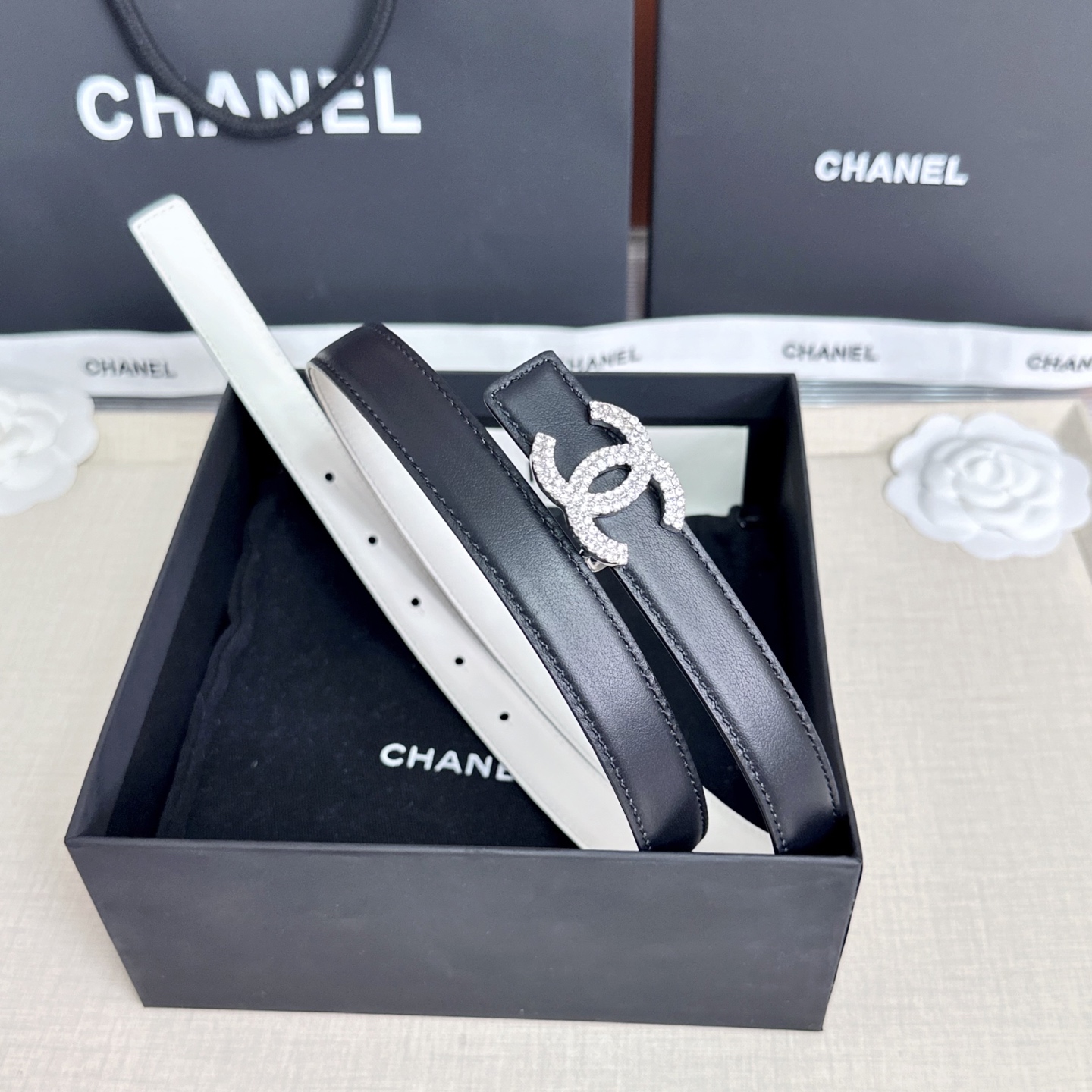 💥💥💥CHANEL2.0cm香奈儿腰带，头层牛皮，长度：75.80.85.90.95.100.欧，