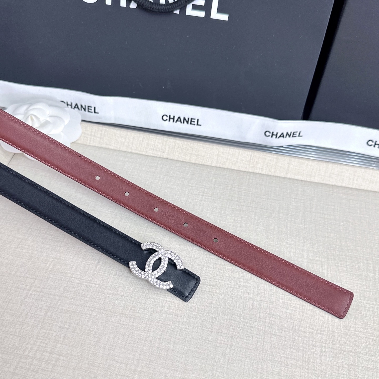💥💥💥CHANEL2.0cm香奈儿腰带，头层牛皮，长度：75.80.85.90.95.100.欧，