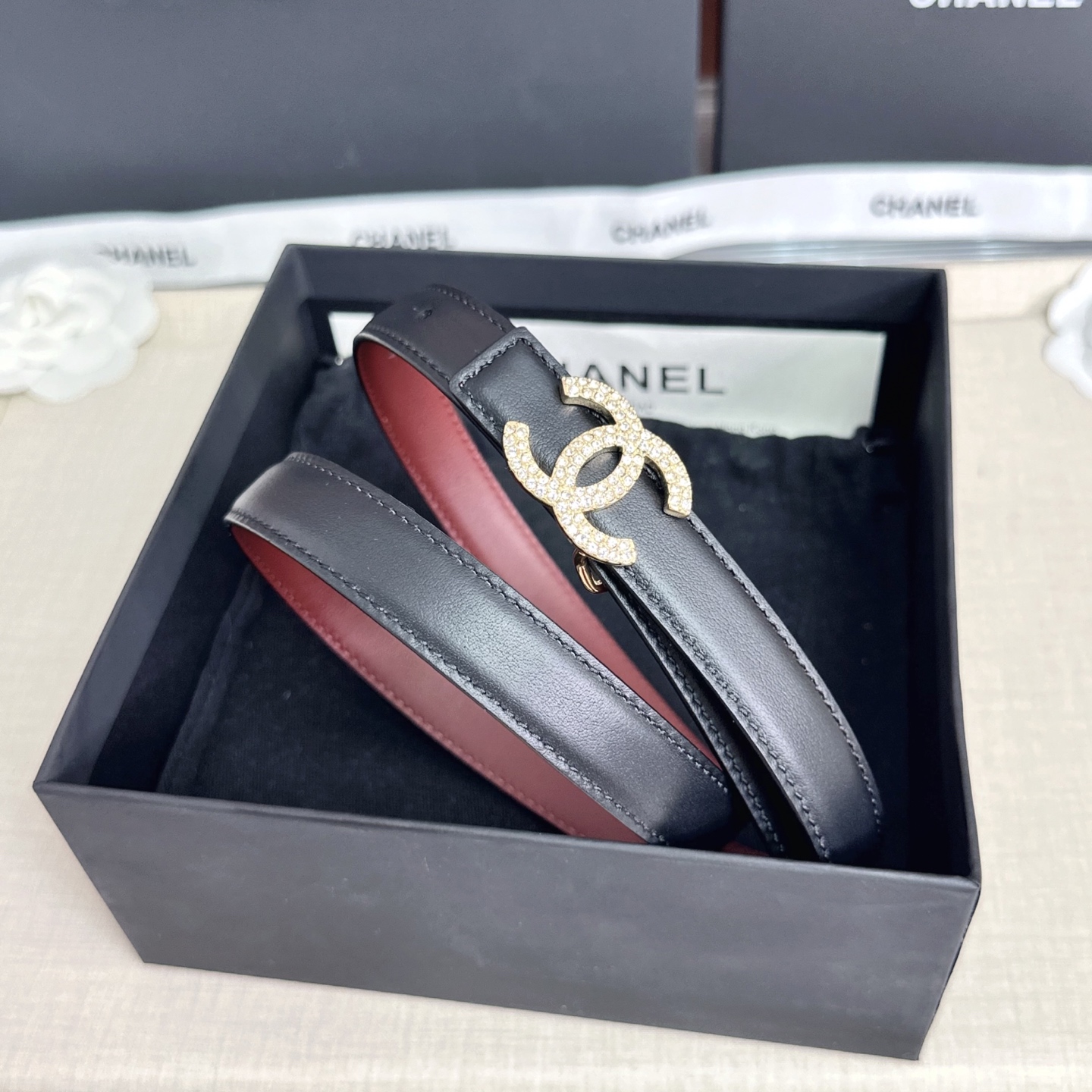 💥💥💥CHANEL2.0cm香奈儿腰带，头层牛皮，长度：75.80.85.90.95.100.欧，