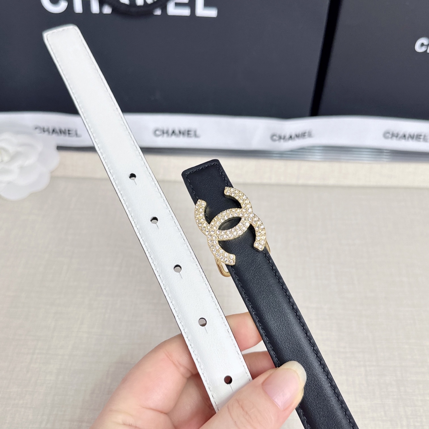 💥💥💥CHANEL2.0cm香奈儿腰带，头层牛皮，长度：75.80.85.90.95.100.欧，