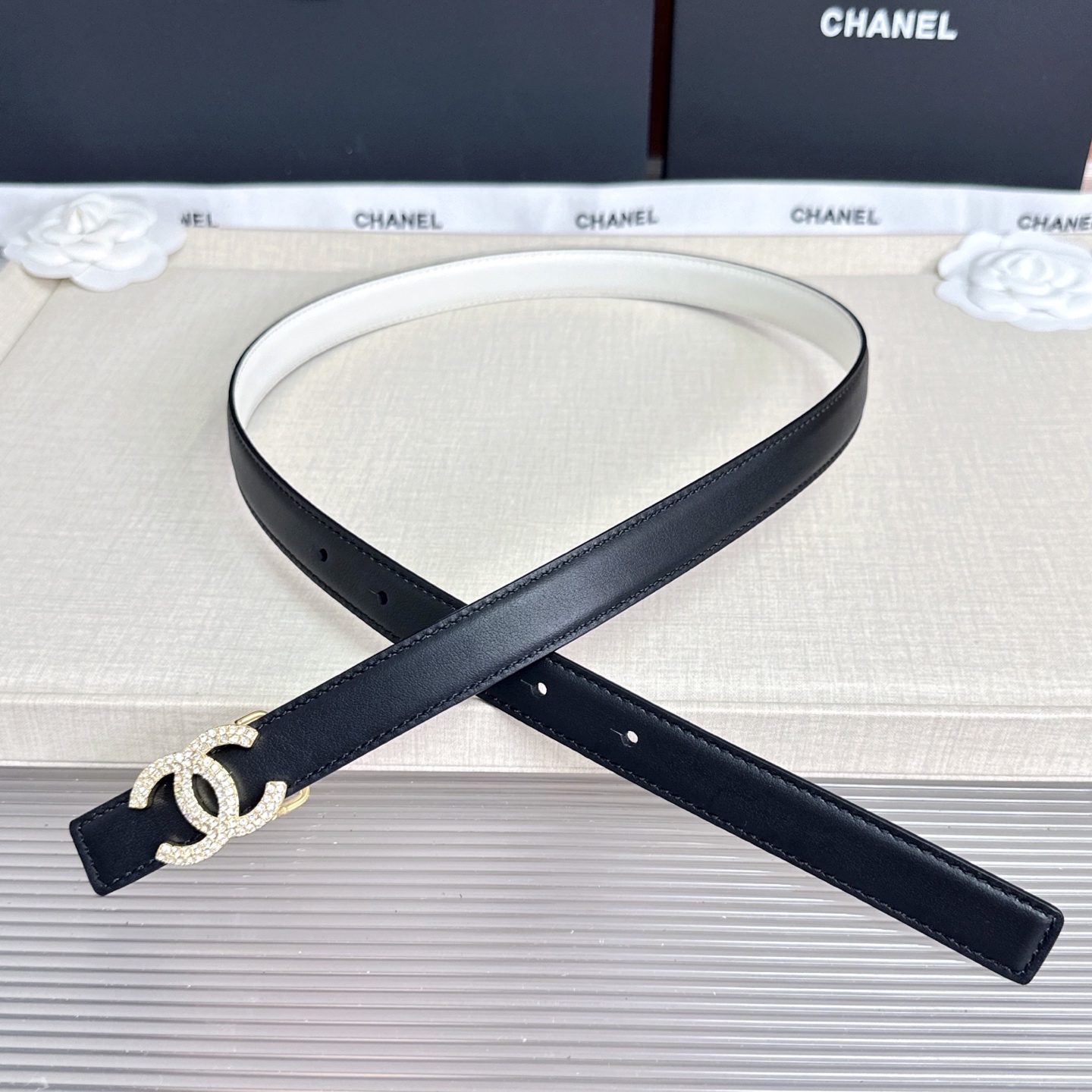 💥💥💥CHANEL2.0cm香奈儿腰带，头层牛皮，长度：75.80.85.90.95.100.欧，