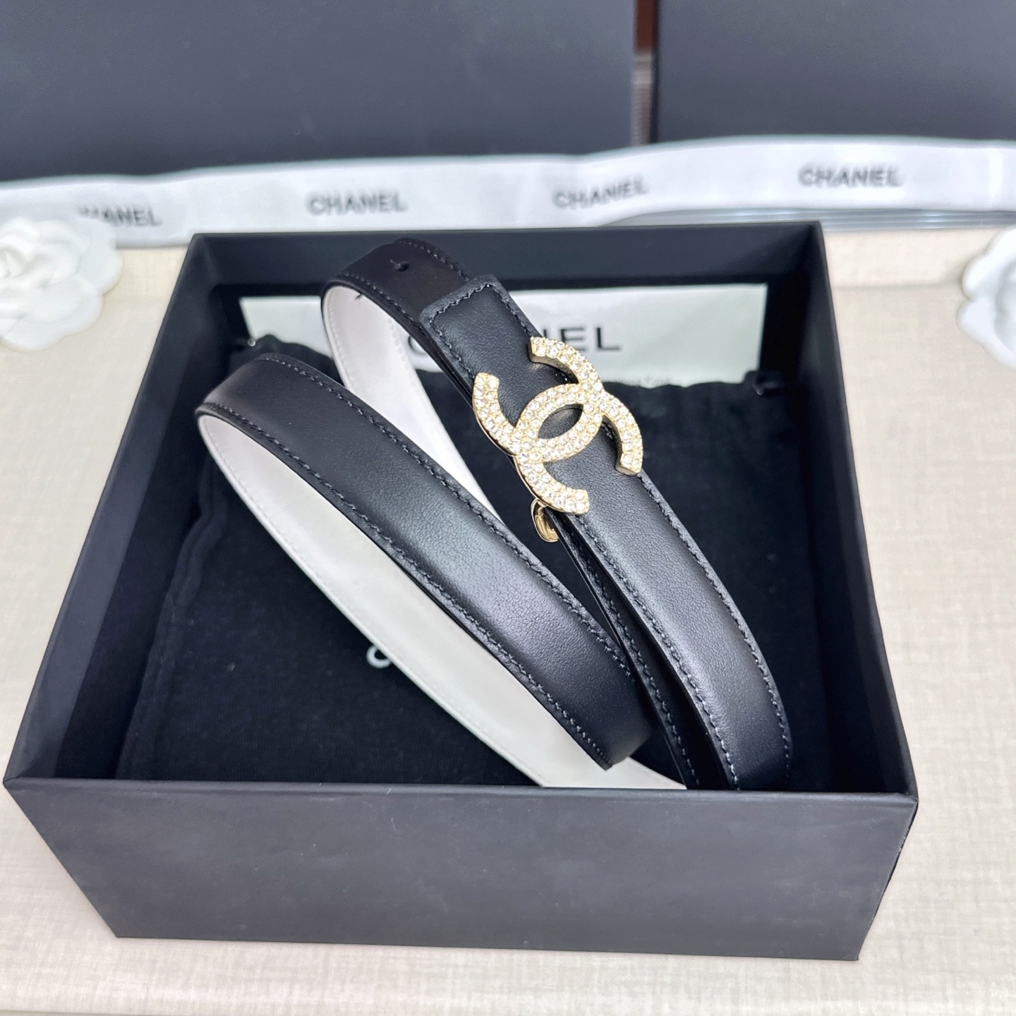 💥💥💥CHANEL2.0cm香奈儿腰带，头层牛皮，长度：75.80.85.90.95.100.欧，
