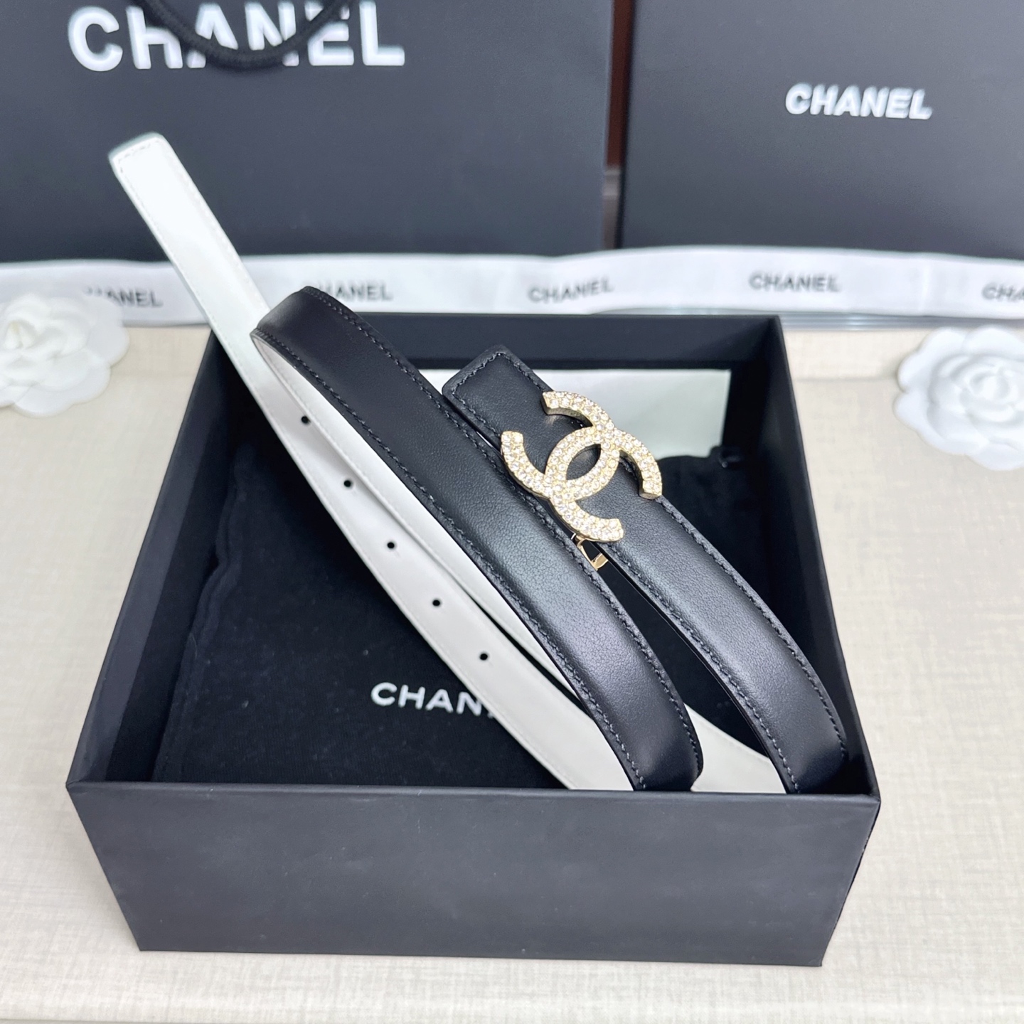 💥💥💥CHANEL2.0cm香奈儿腰带，头层牛皮，长度：75.80.85.90.95.100.欧，
