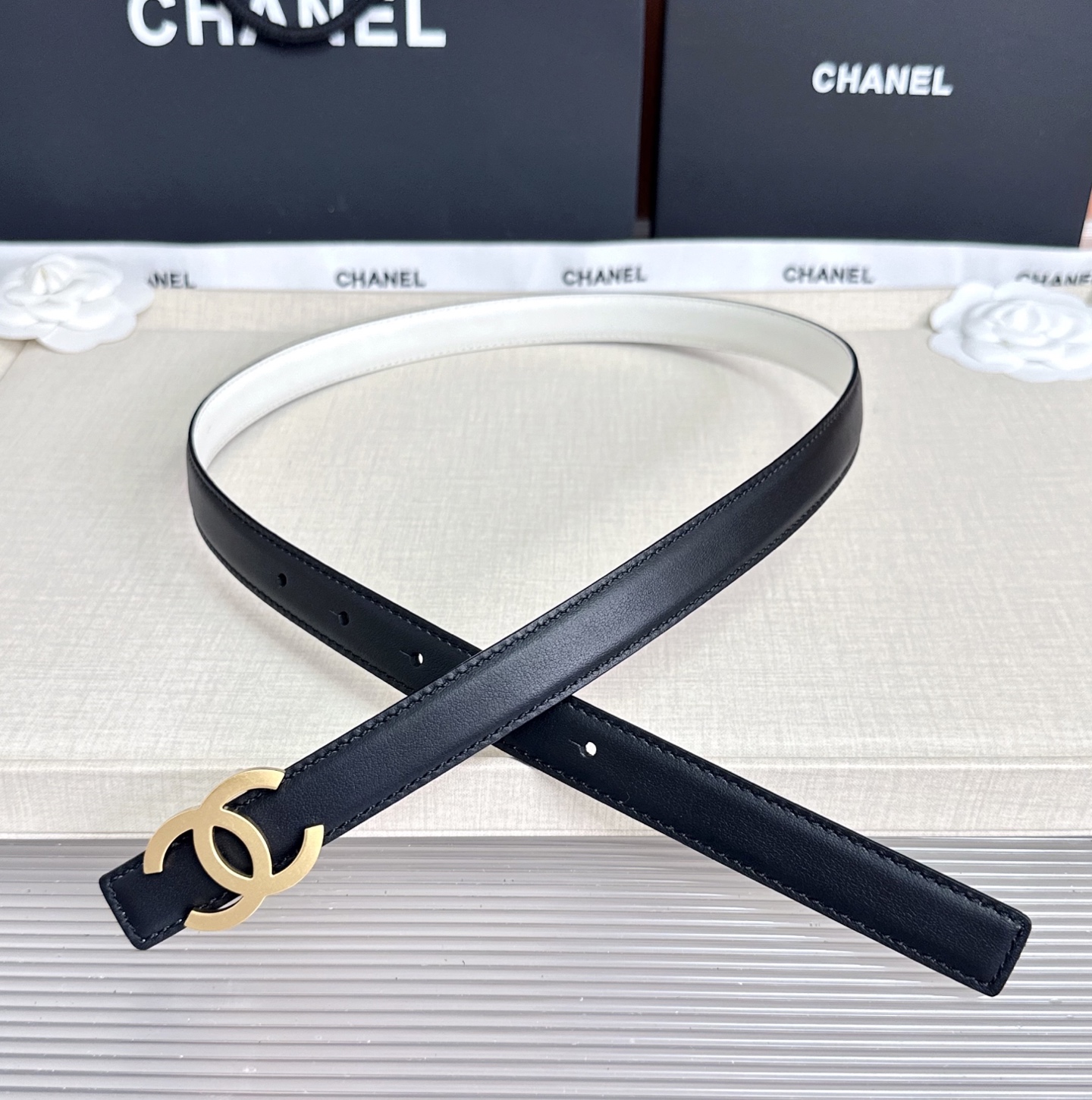 💥💥💥CHANEL2.0cm香奈儿腰带，头层牛皮，长度：75.80.85.90.95.100.欧，