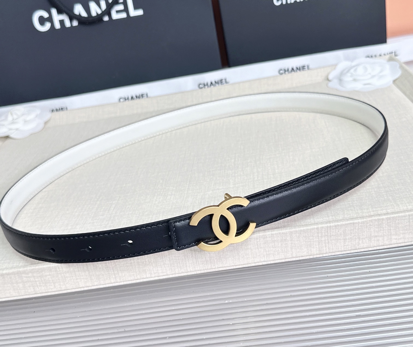 💥💥💥CHANEL2.0cm香奈儿腰带，头层牛皮，长度：75.80.85.90.95.100.欧，