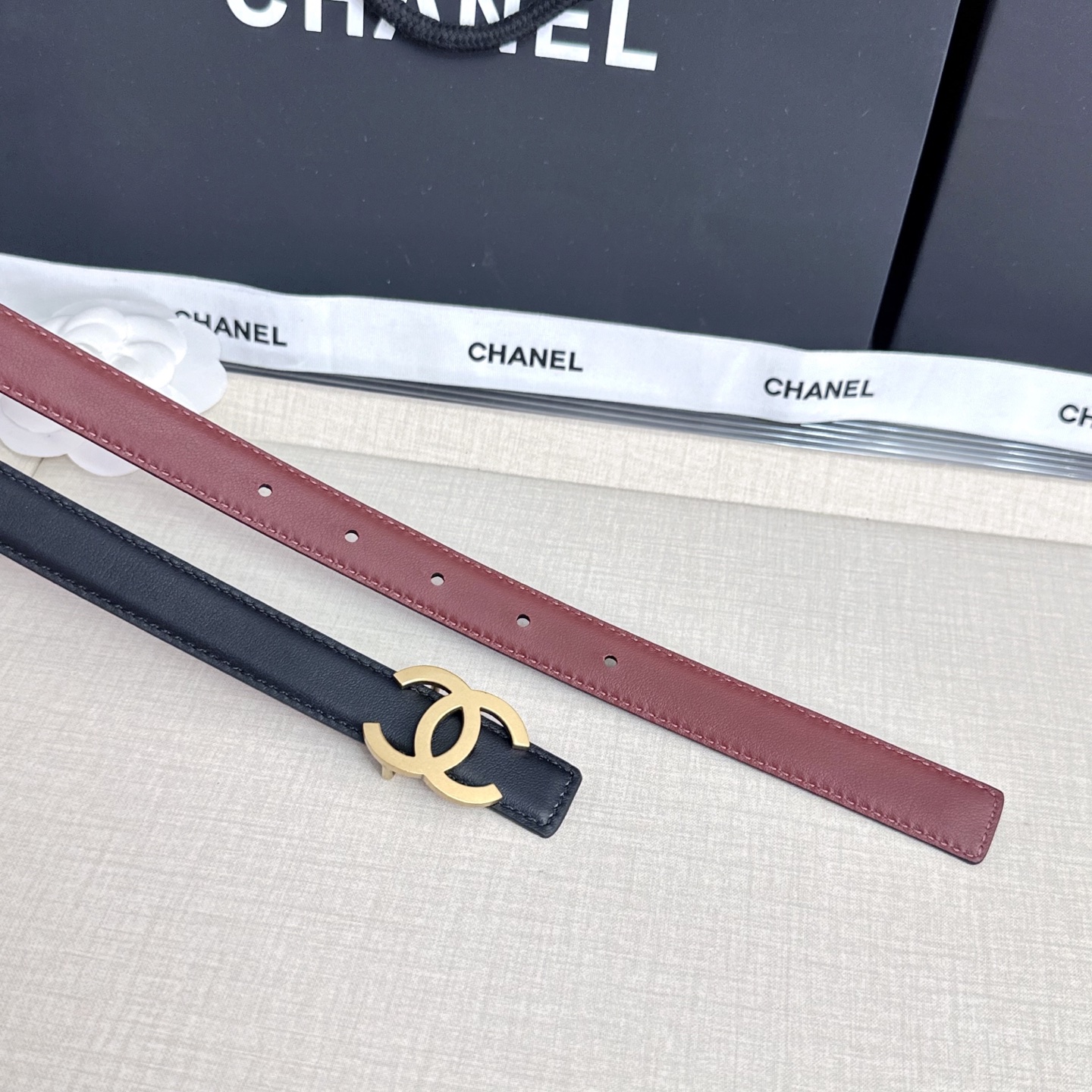 💥💥💥CHANEL2.0cm香奈儿腰带，头层牛皮，长度：75.80.85.90.95.100.欧，