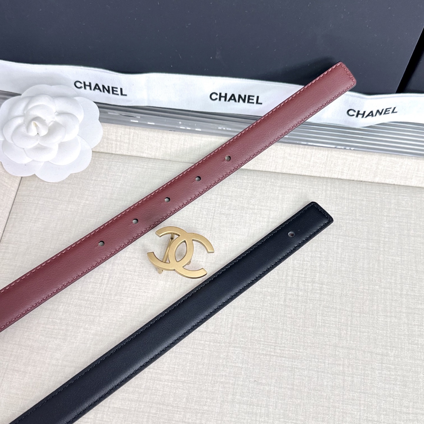 💥💥💥CHANEL2.0cm香奈儿腰带，头层牛皮，长度：75.80.85.90.95.100.欧，