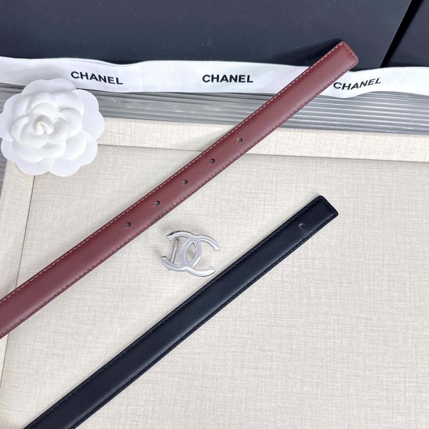 💥💥💥CHANEL2.0cm香奈儿腰带，头层牛皮，长度：75.80.85.90.95.100.欧，