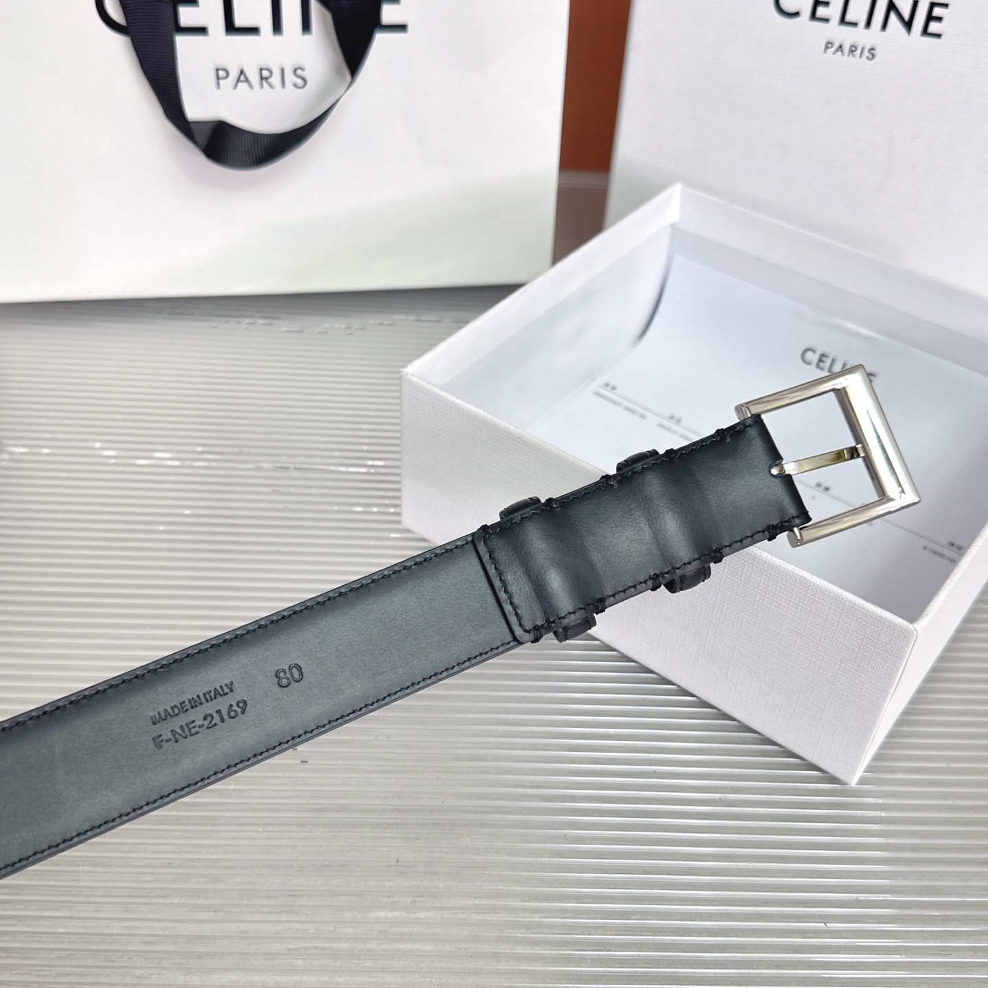 💥💥💥3.0cm赛琳CELINE腰带，双面头层牛皮，长度：75.80.85.90.95.100.105欧