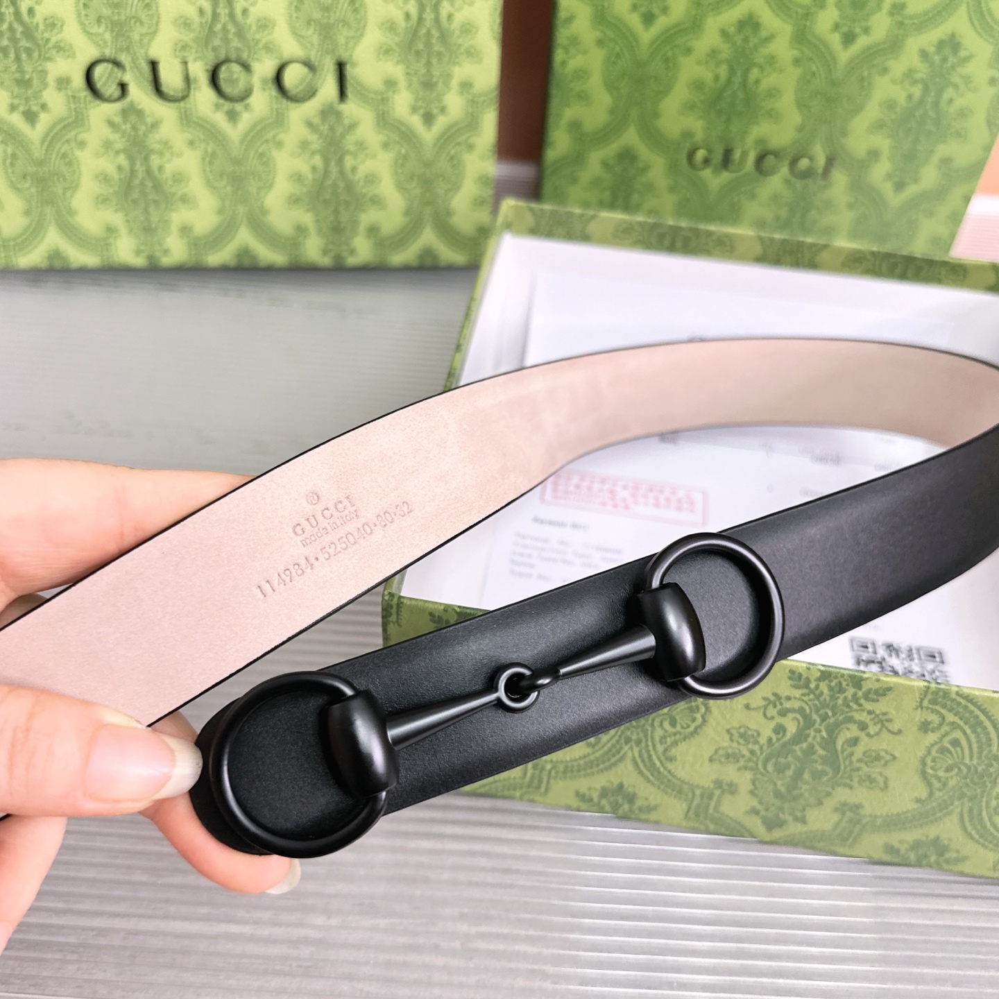 💥💥💥GUCCI 3.0cm古奇腰带，头层牛皮，长度：75.80.85.90.95.100.105.110欧，铜五金扣，