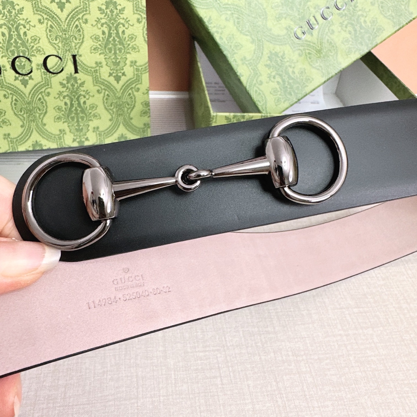 💥💥💥GUCCI 4.0cm古奇腰带，头层牛皮，长度：75.80.85.90.95.100.105.110欧，铜五金扣，