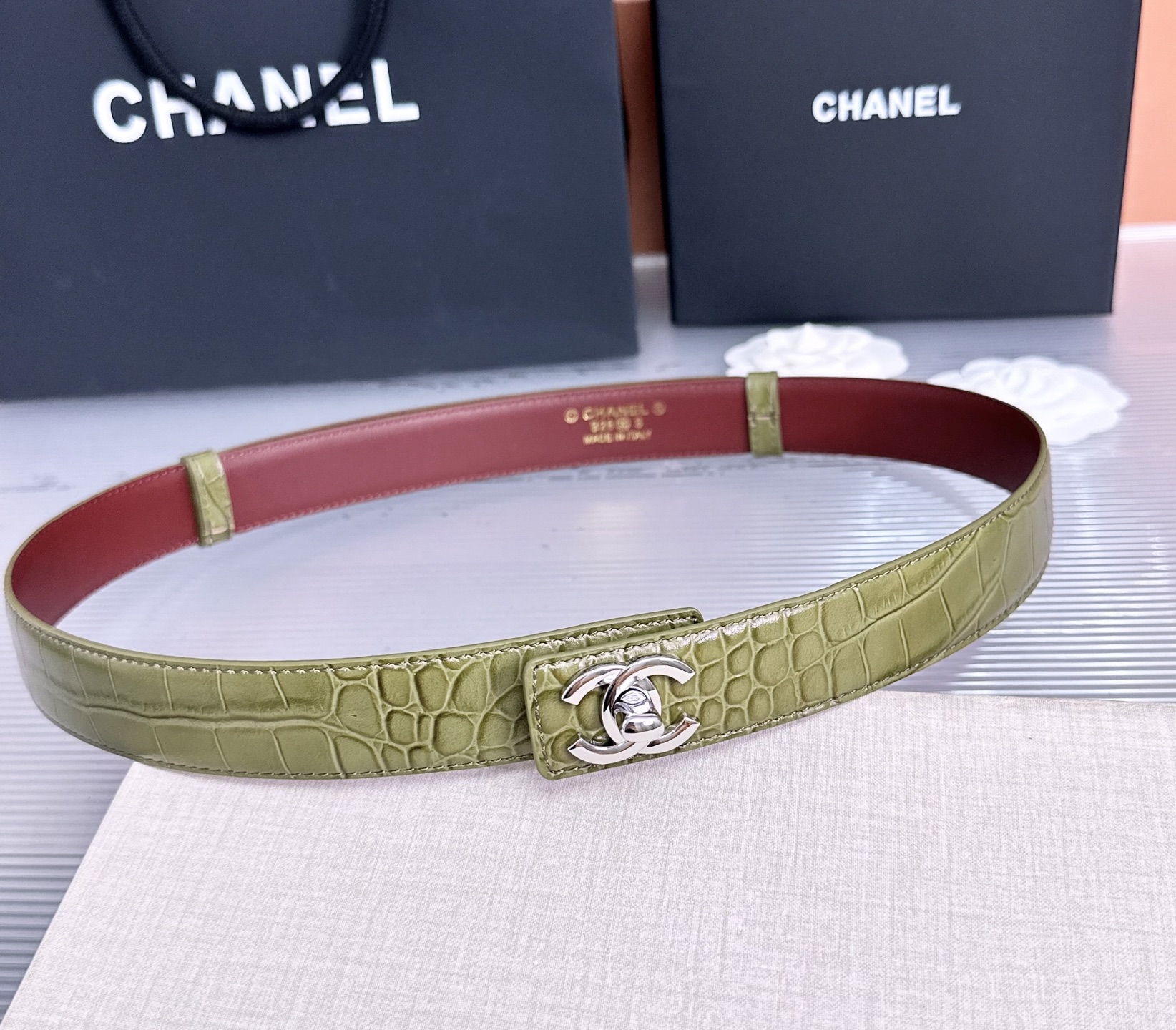 💥💥💥3.0cm香奈儿CHANEL腰带,双面头层牛皮,长度:均码:可自行调节,转动铜五金扣开模定制💥💥💥 💥💥💥3.0cm香奈儿CHANEL腰带,双面头层牛皮,长度:均码:可自行调节,转动铜五金扣开模定制💥💥💥