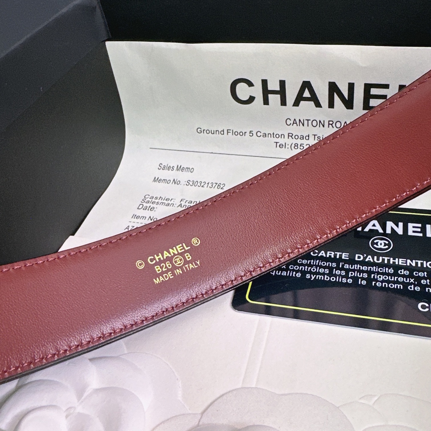 💥💥💥3.0cm香奈儿CHANEL腰带，双面头层牛皮，长度:均码:可自行调节，转动铜五金扣开模定制💥💥💥