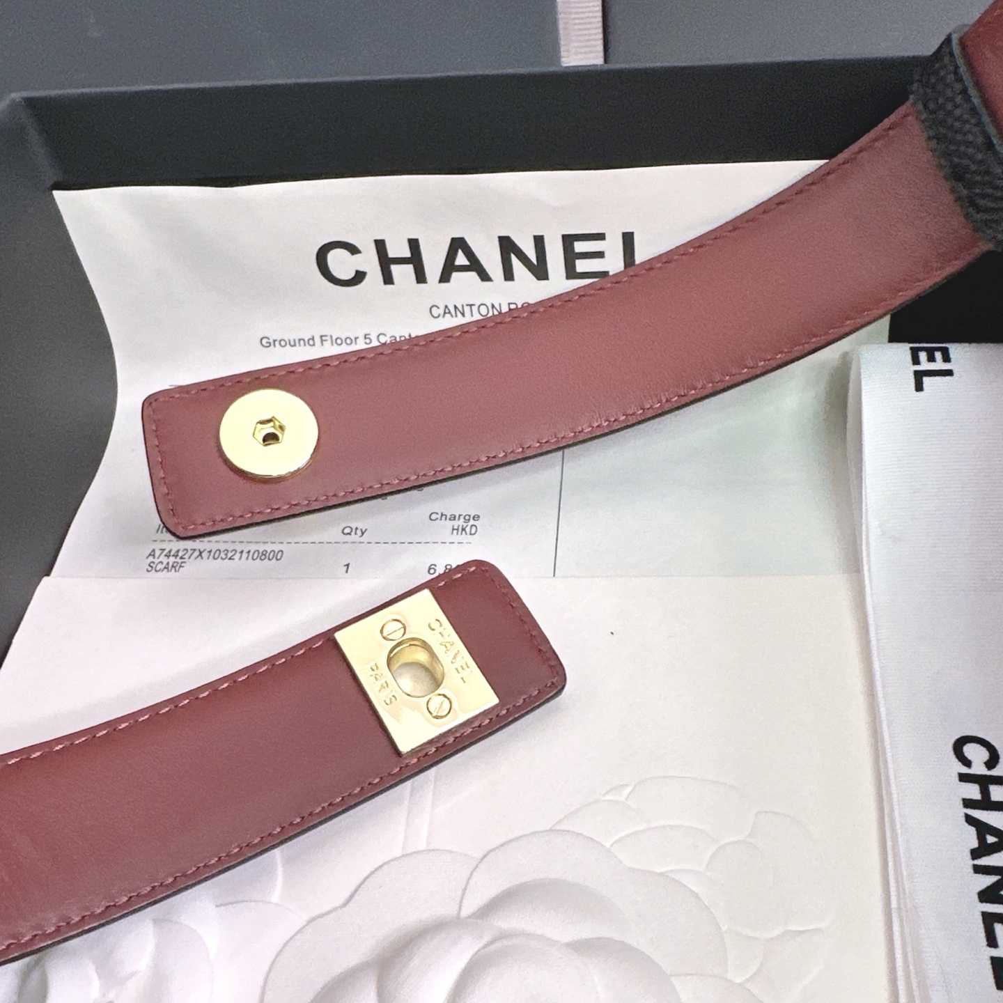 💥💥💥3.0cm香奈儿CHANEL腰带，双面头层牛皮，长度:均码:可自行调节，转动铜五金扣开模定制💥💥💥