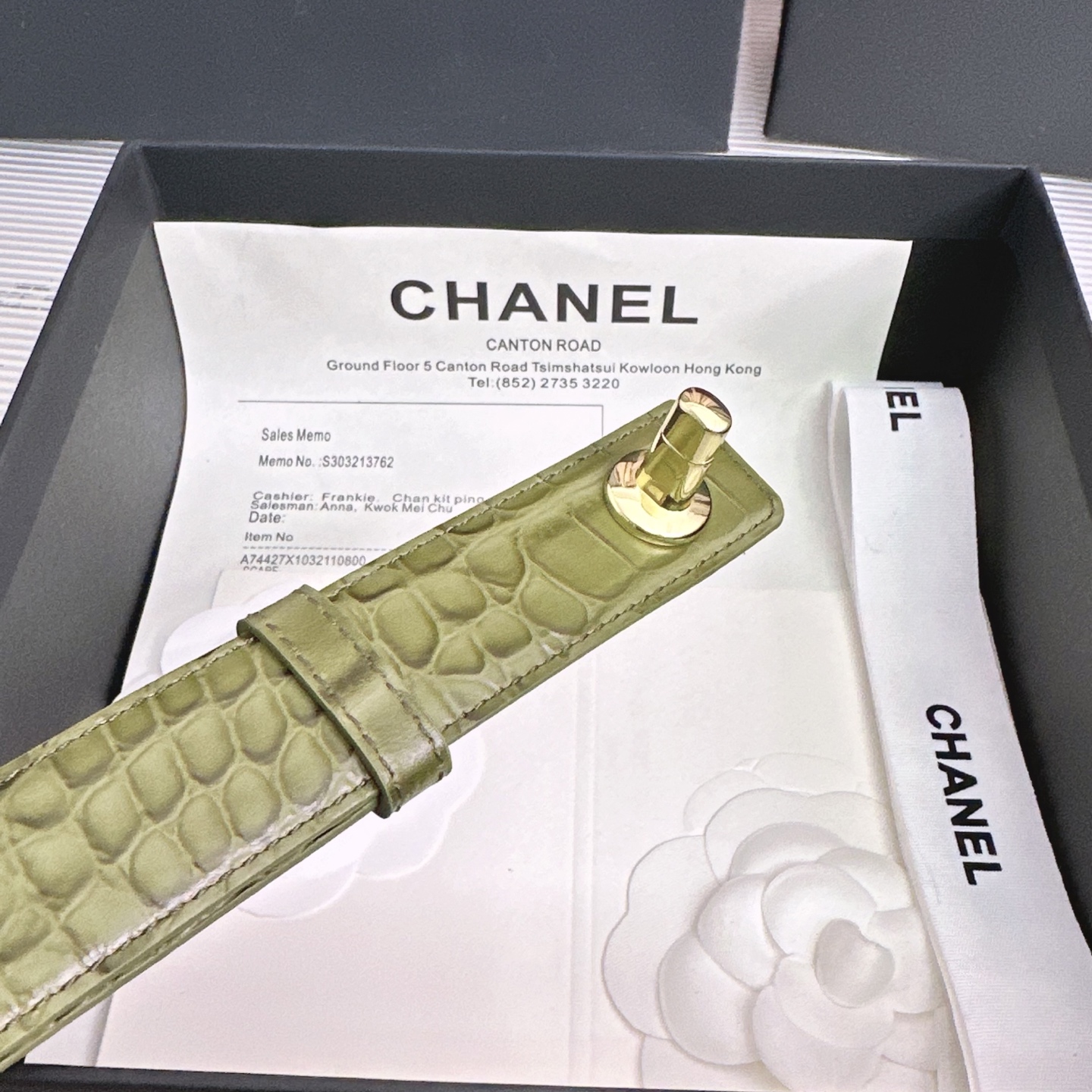 💥💥💥3.0cm香奈儿CHANEL腰带，双面头层牛皮，长度:均码:可自行调节，转动铜五金扣开模定制💥💥💥