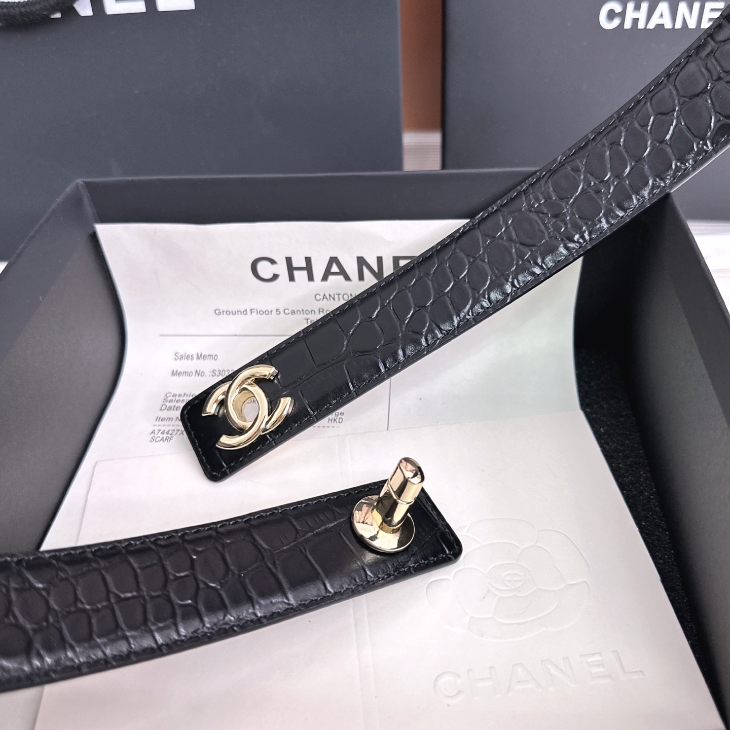 💥💥💥3.0cm香奈儿CHANEL腰带，双面头层牛皮，长度:均码:可自行调节，转动铜五金扣开模定制💥💥💥