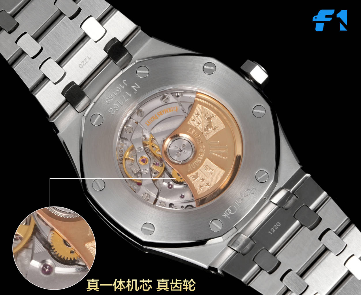 Replica F1 Plant Watch Review: Blanche 4025 Gold 4140, CAL3120 Core Replication and Details Comparison. - 图片 6