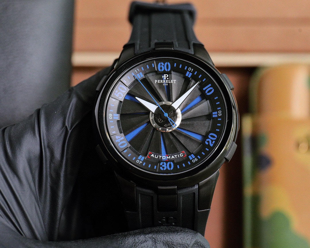 2023 Titanium Turbo Leaves Wristwatch: Stunning Design, Automatic Machine Core, 44x13mm Size