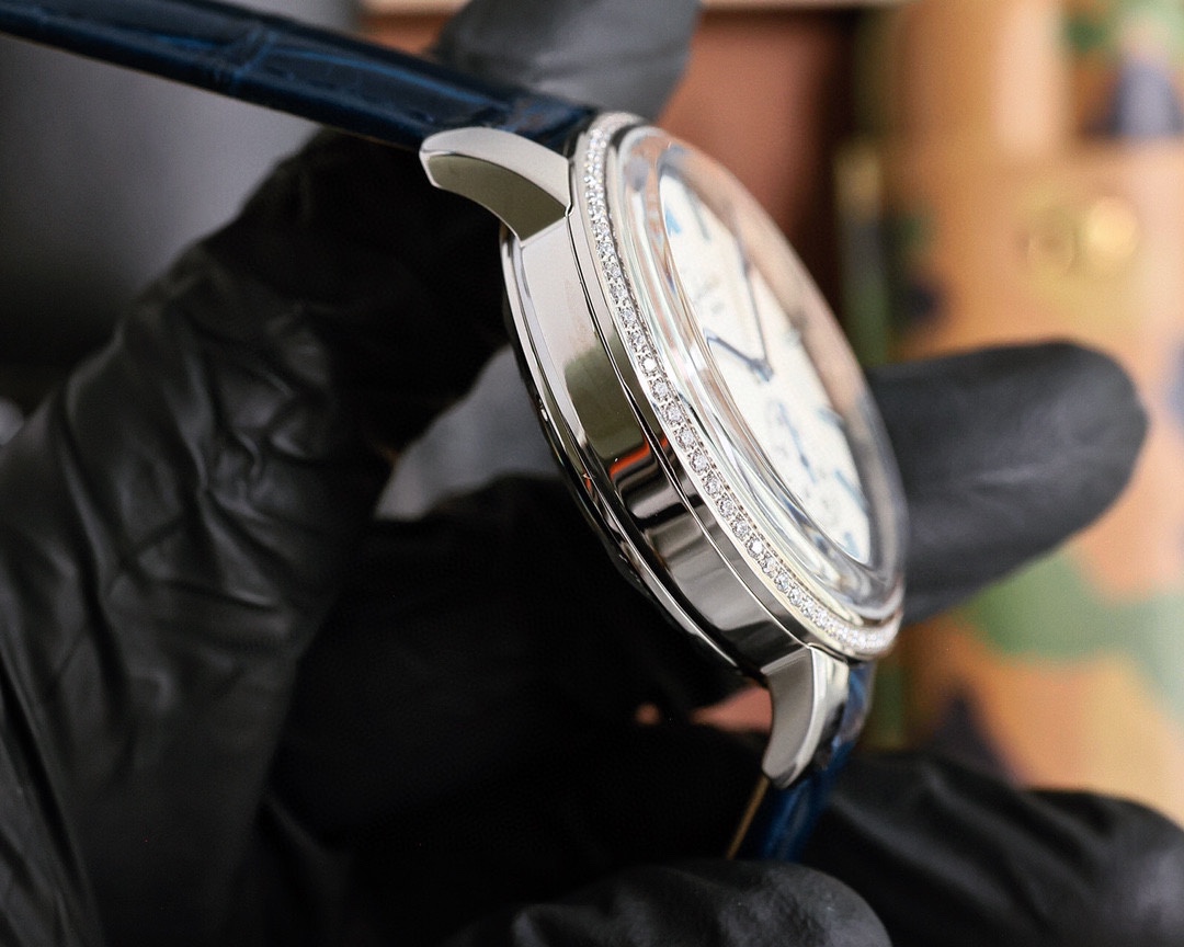 White Shell 3045: Retro-Elegant Wristwatch with Italian Leather Strap - 图片 6