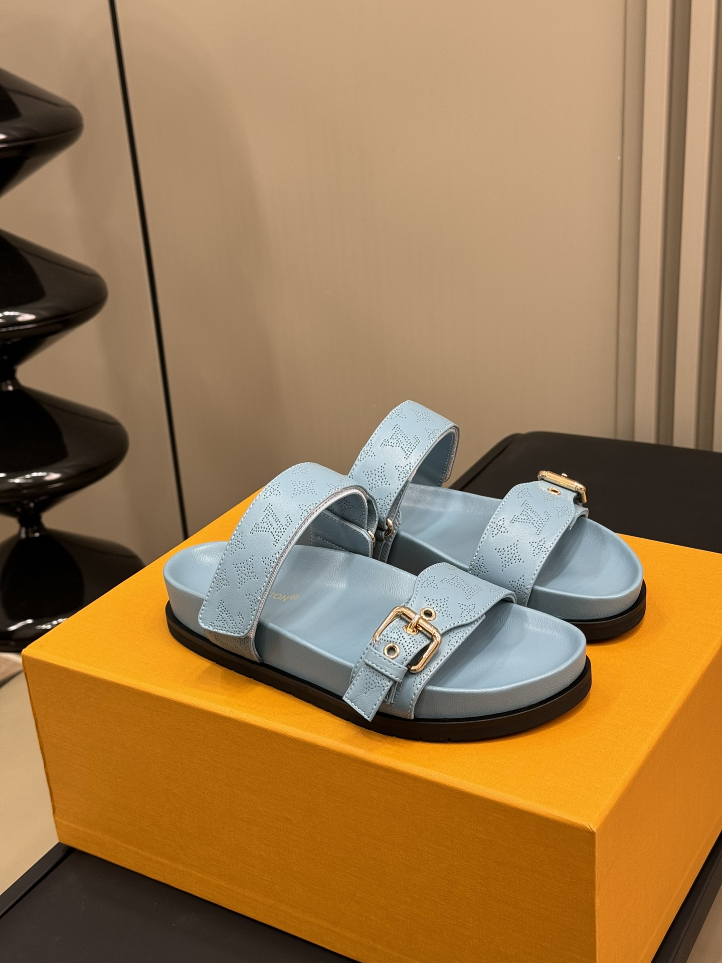 Louis Vuitton Shoes Slippers Engraving Spring/Summer Collection