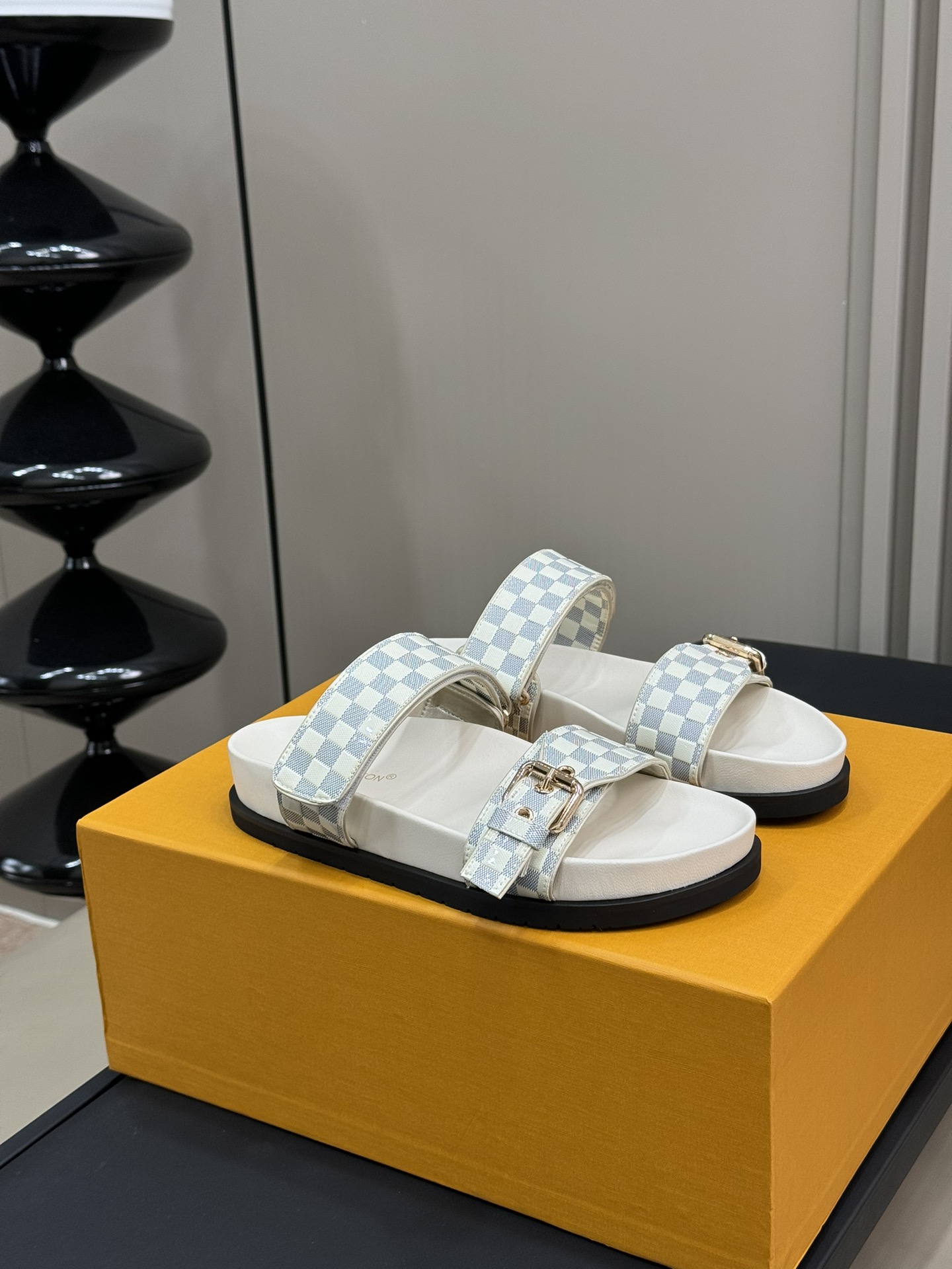 Louis Vuitton Shoes Slippers Cowhide Spring/Summer Collection Mini