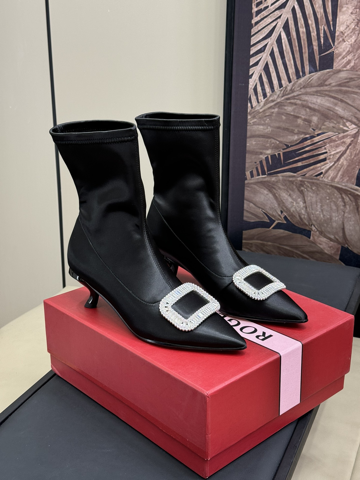 Roger Vivier Haute Couture Classic Luxury Leather Shoe Loafer Shoes Ref 2
