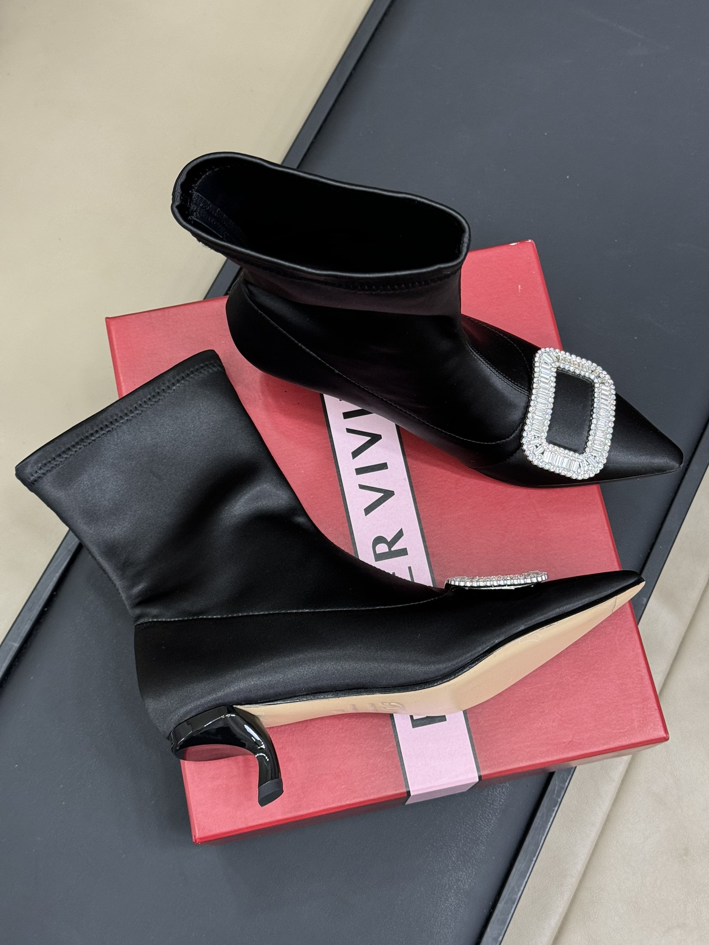 Roger Vivier Haute Couture Classic Luxury Leather Shoe Loafer Shoes Ref 5