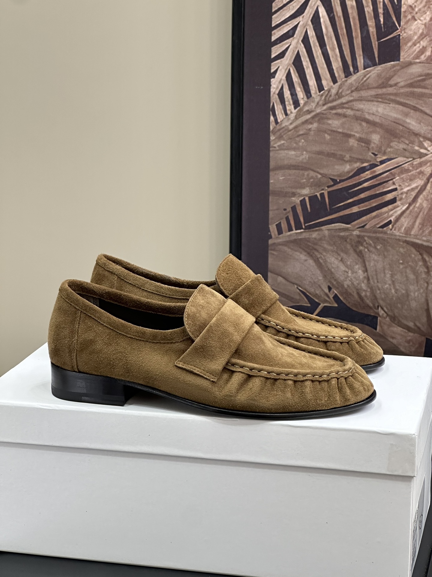 Buy Top High quality Replica
 The Row Shoes Loafers Chamois Cowhide Fall/Winter Collection Vintage