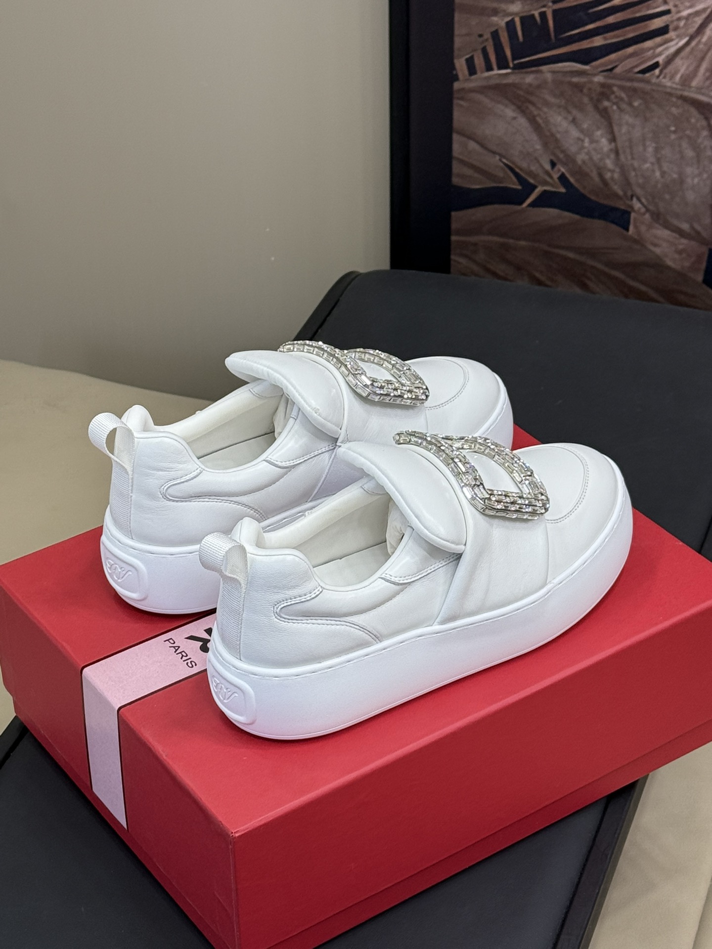Roger Vivier Haute Couture Classic Luxury Leather Shoe Loafer Shoes 3