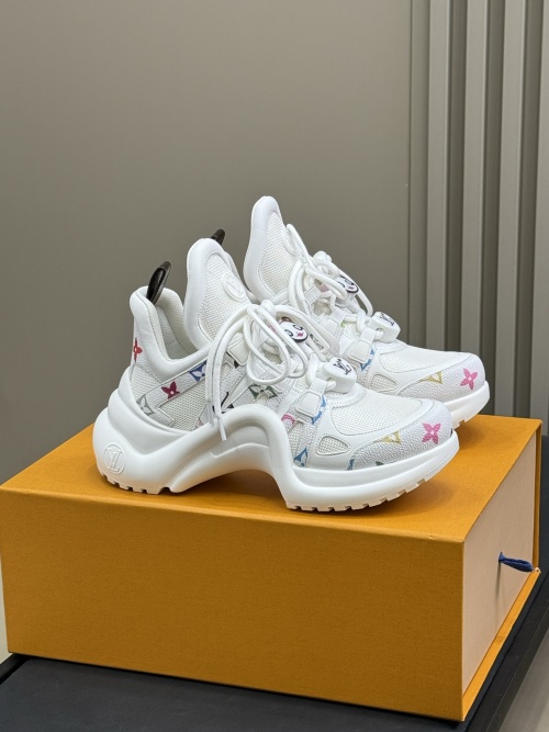 Louis Vuitton Archlight Sneaker - Murakami Takashi Collaboration - White 1 Louis Vuitton Archlight Sneaker - Murakami Takashi Collaboration - White