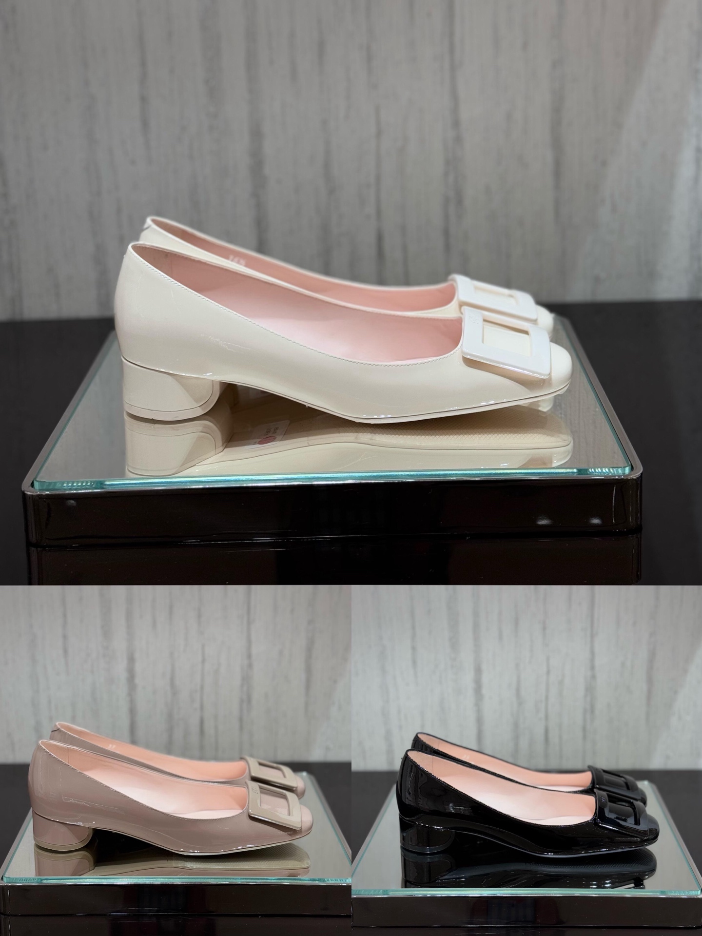 NO:260300,RV| New single shoes for early spring, new U Look round toe single shoes are elegantly available 2.5cm round heel, smooth and comfortable, rubber sole, light and soft, very wear-resistant, matte square buckle in the same color, low-key texture and cost-effectiveness, fairies, please feel free to buy it Patent leather surface, cowhide, size 35-41, single shoes, cowhide19860909RV| 早春新款单鞋 新款U Look圆头单鞋优雅登场 2.5cm 圆形小粗跟 平稳又舒适 橡胶鞋底 轻盈柔软也非常耐磨 哑光同色系方形扣饰 低调质感性价比也很高 仙女们放心入手 漆皮面,牛皮底 size 35-41,单鞋,cowhide,Women's Shoes