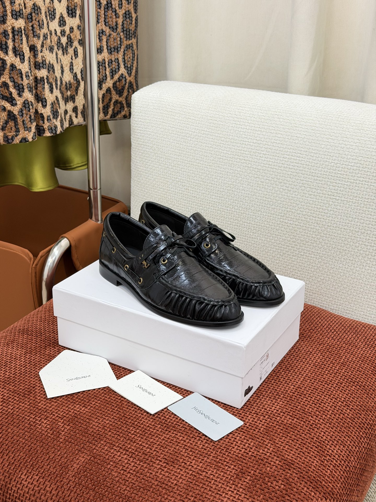 Лоферы Saint Laurent