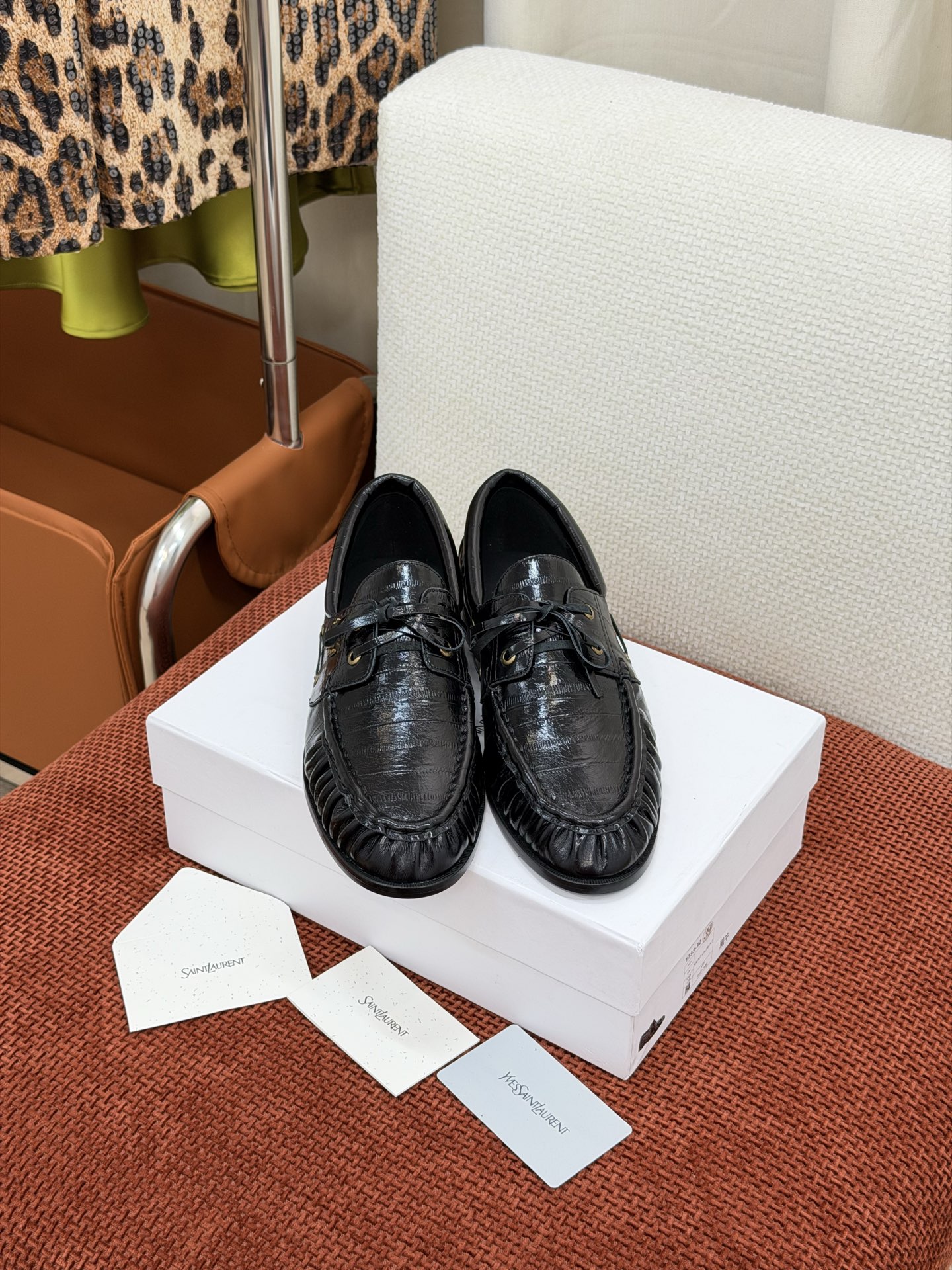 Лоферы Saint Laurent