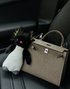 Hermes Kelly Handbags Crossbody & Shoulder Bags Elephant Grey Gold Hardware