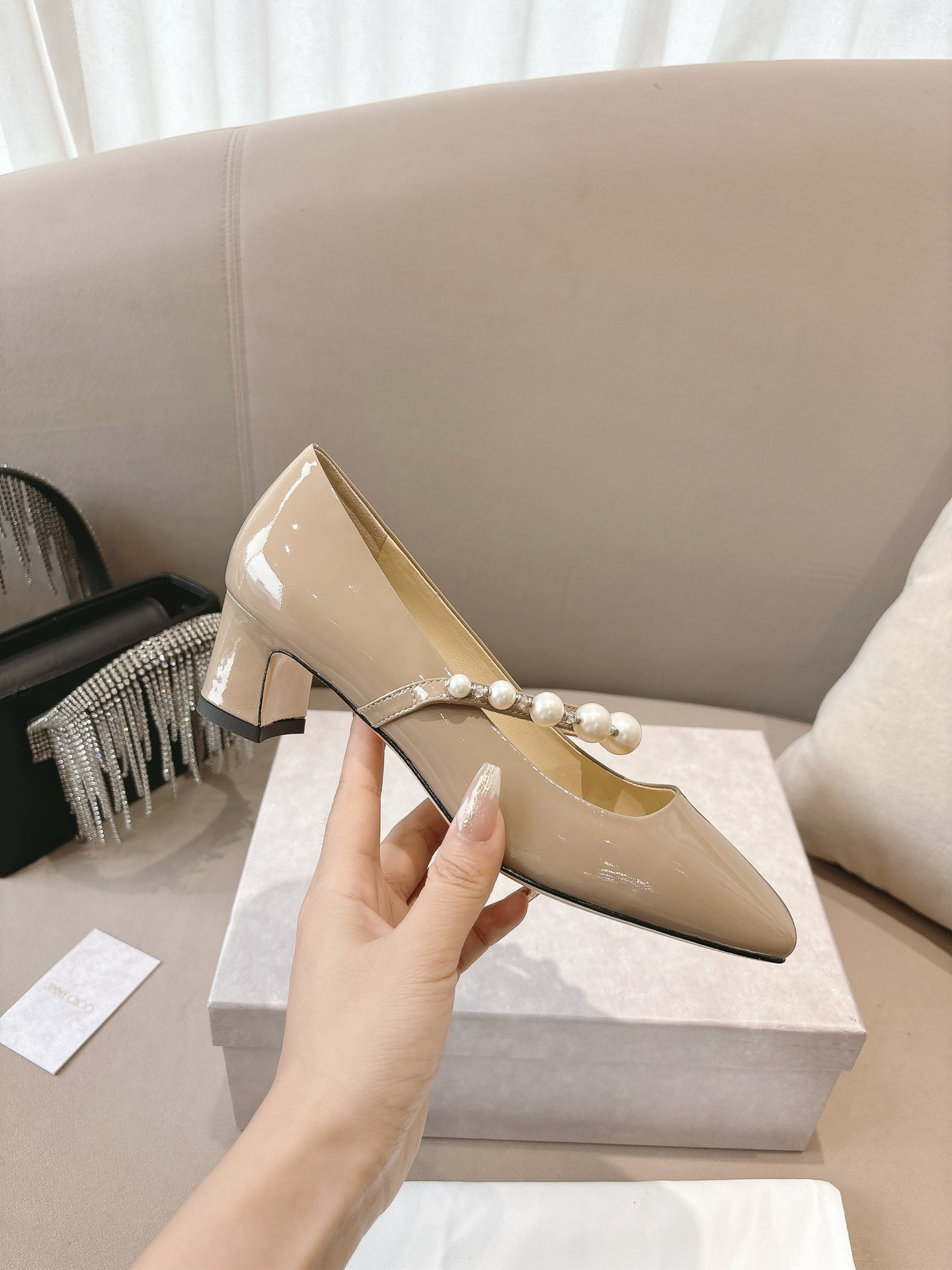 诺悠翩雅 Loro Piana 经典高奢皮鞋鞋履高跟鞋 #33317E35 6