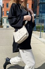 Hermes Evelyne Crossbody & Shoulder Bags Milkshake White Mini