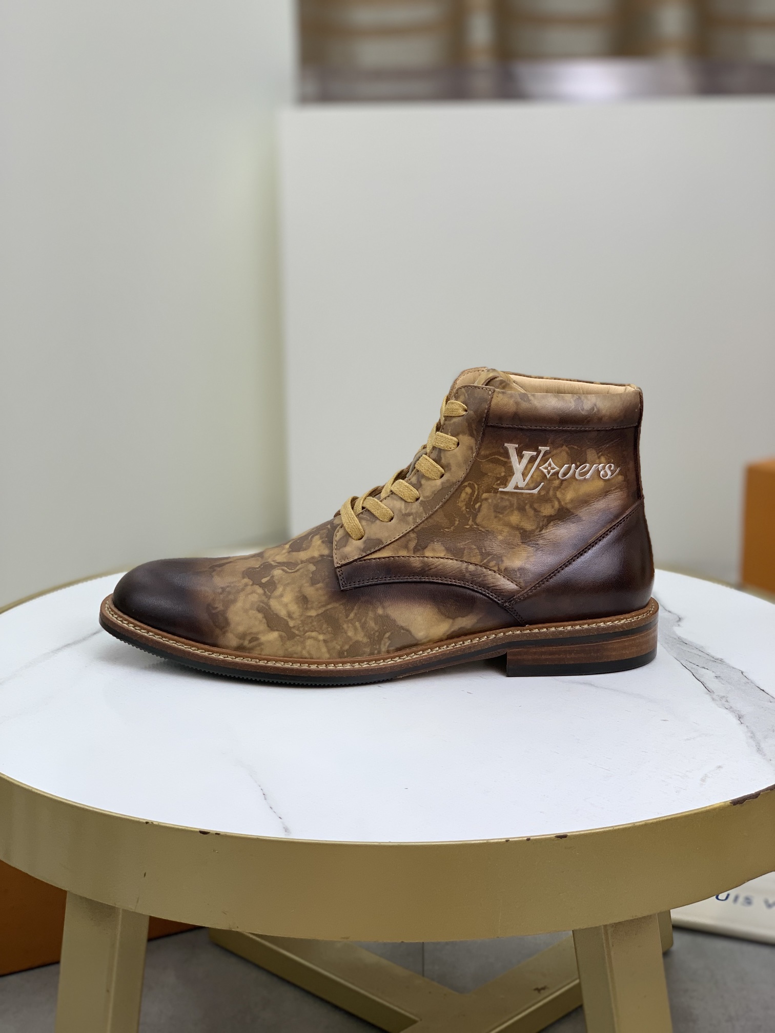 Precio de fábrica 💶[LOUIS VUITTON] serie de caña alta (pedido original) nuevo modelo 🍀LV Louis Vuitton * - ¡versión s…