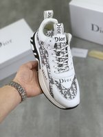Dior Casual Shoes Best Like
 Black White Cowhide Pig Skin Fashion Casual