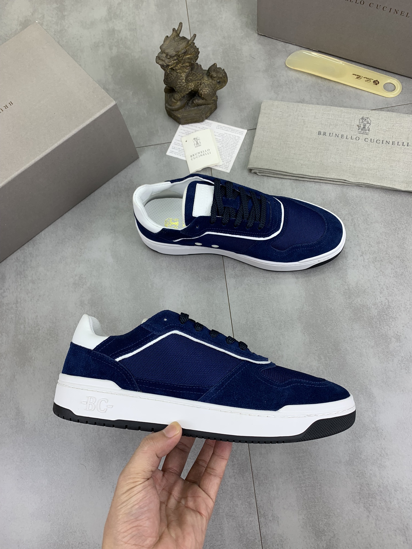 Precio de fábrica P280 Precio real BC New Brunello Cucinell* lowtop trainers Precio oficial RMB 17, 