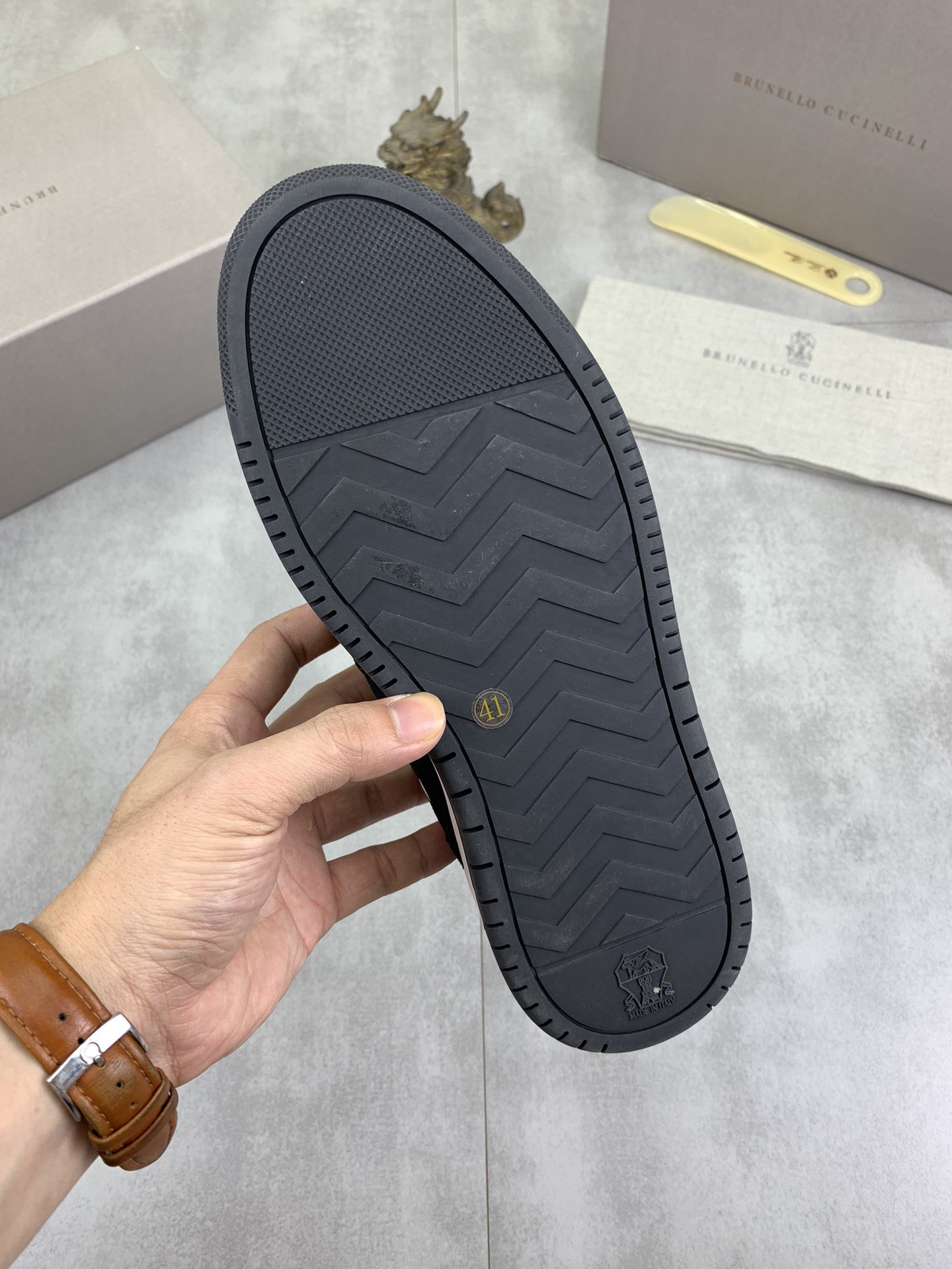 Precio de fábrica P280 Precio real Versión alta BC Nuevas zapatillas de caña baja Brunello Cucinell*