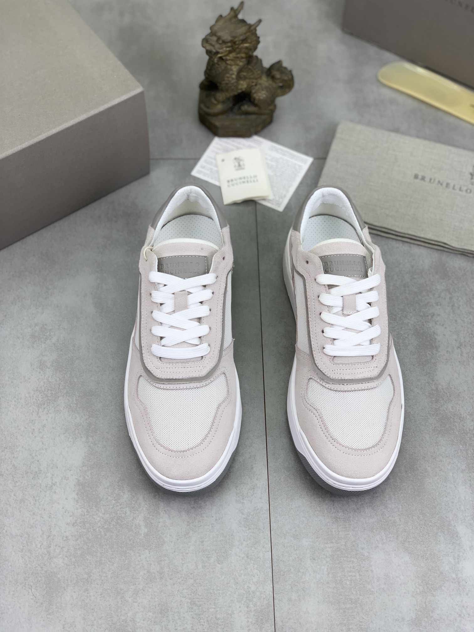 Precio de fábrica P280 Precio real Versión alta BC Nuevas zapatillas de caña baja Brunello Cucinell*