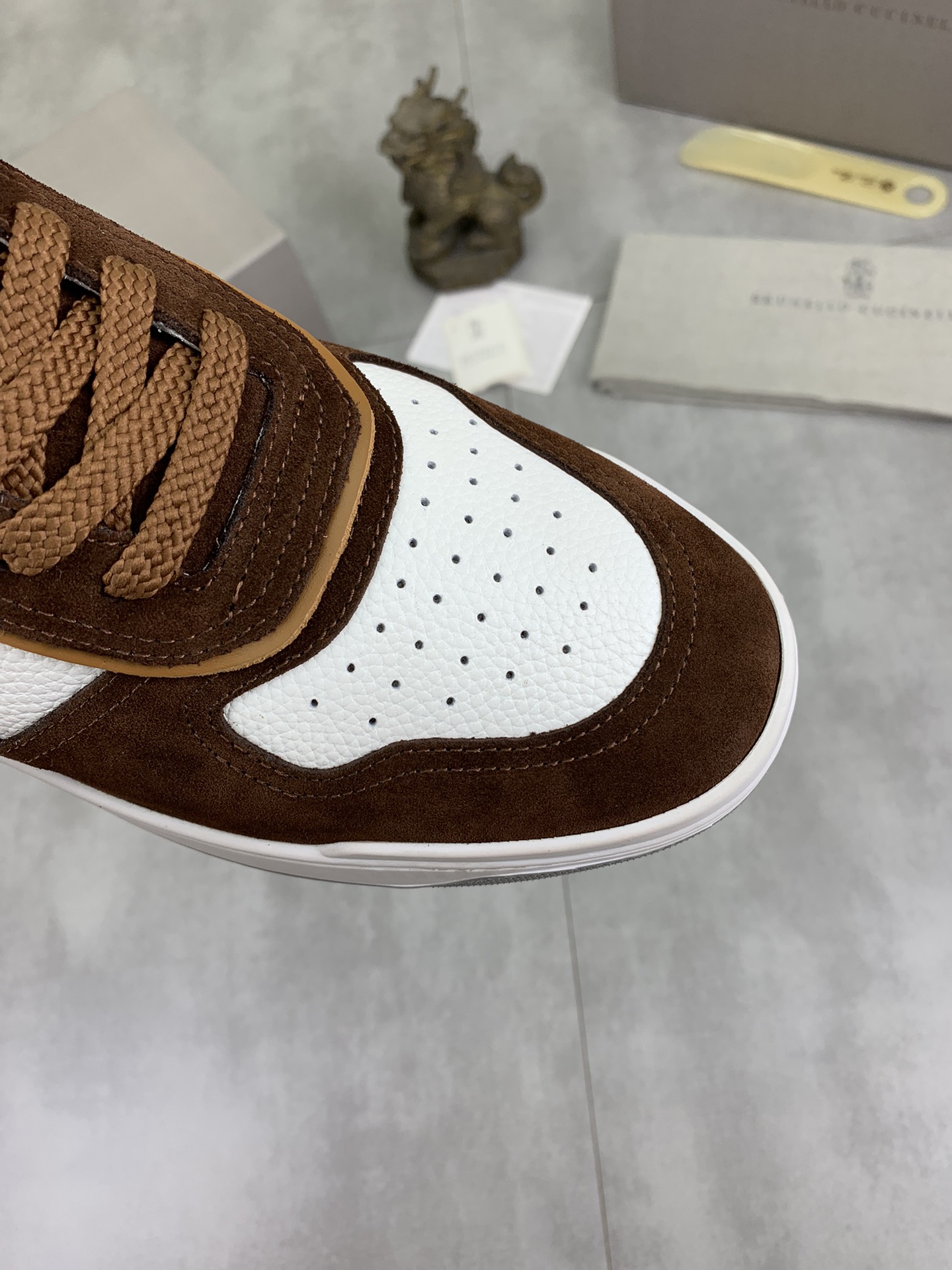 Precio de fábrica P280 Precio real Versión alta BC Nuevas zapatillas de caña baja Brunello Cucinell*