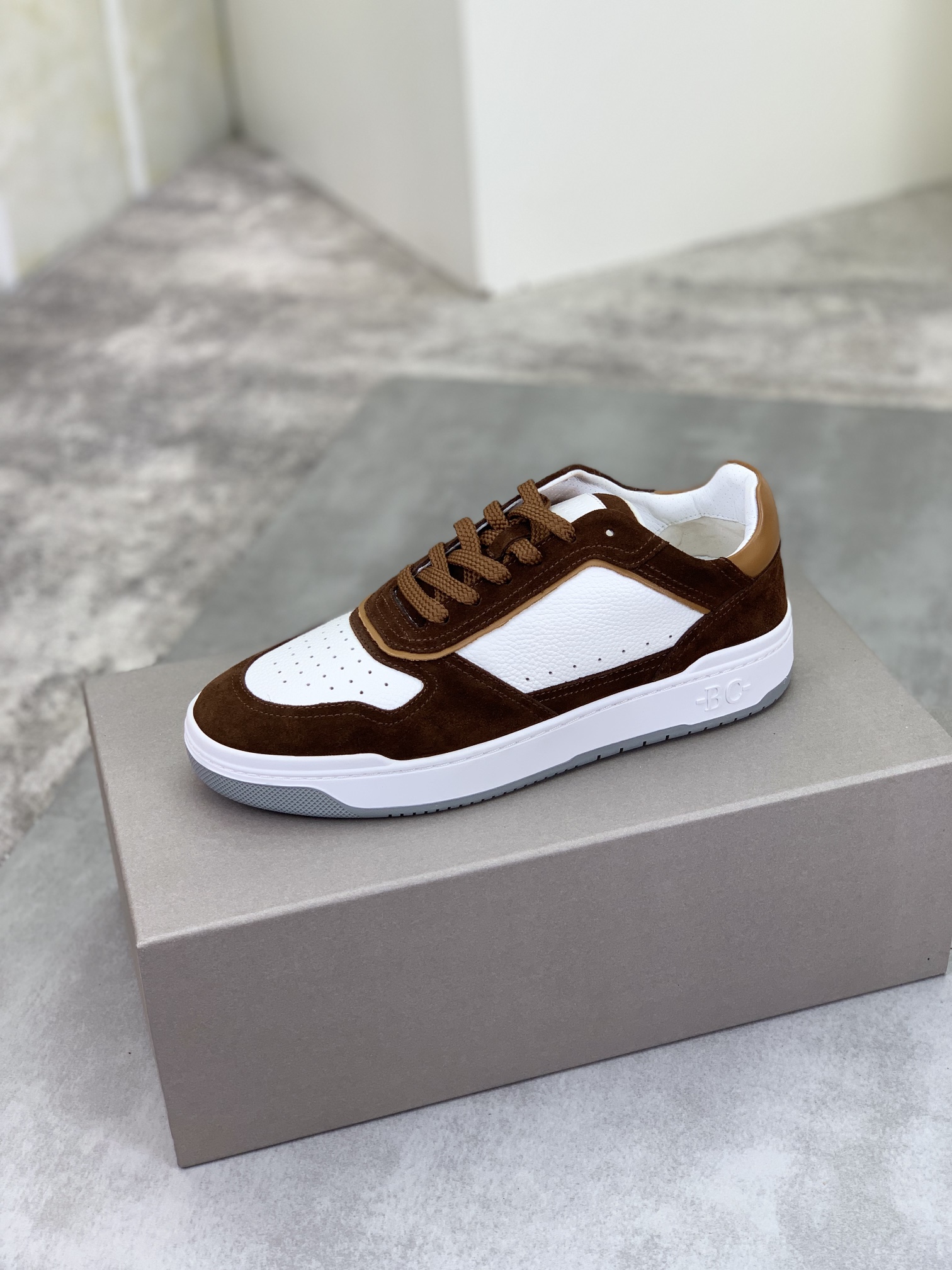 Precio de fábrica P280 Precio real Versión alta BC Nuevas zapatillas de caña baja Brunello Cucinell*