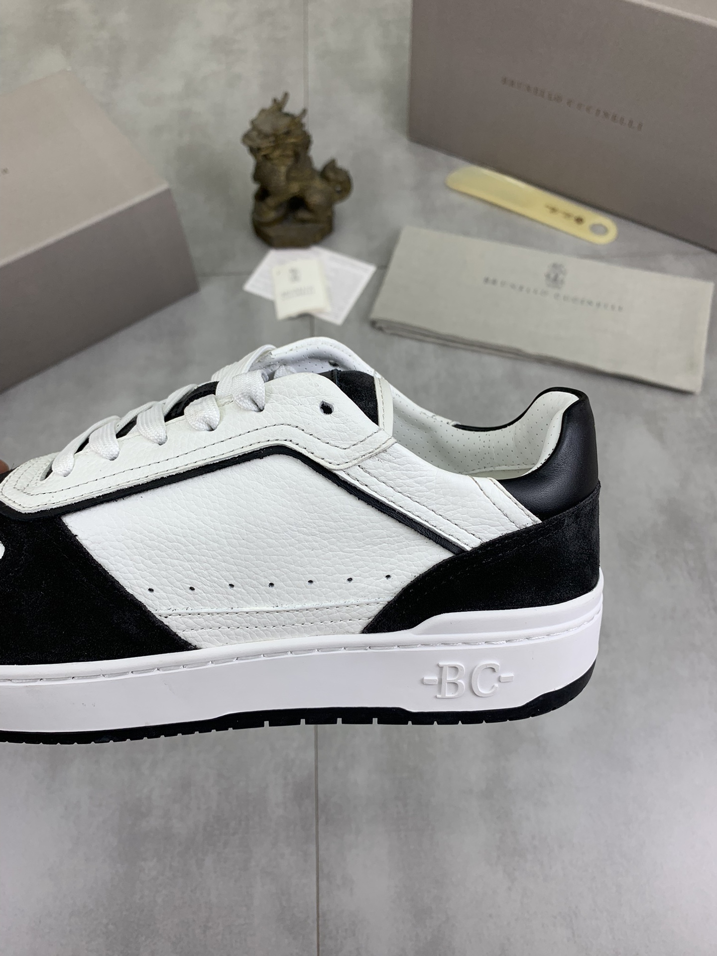 Precio de fábrica P280 Precio real Versión alta BC Nuevas zapatillas de caña baja Brunello Cucinell*